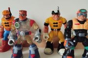 Vintage Action Figures Lot rescue heroes