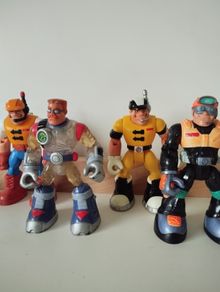 Vintage Action Figures Lot rescue heroes