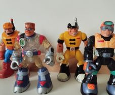 Vintage Action Figures Lot rescue heroes