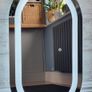 LED Bathroom Mirror Touch Switch Dual Led Dimmable Light 40x70cm Makeup Ensuite Vanity Mirrror Image 5