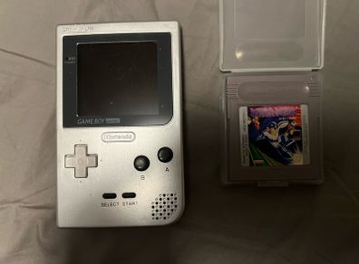 game boy pocket IPS screen with replaced buttons