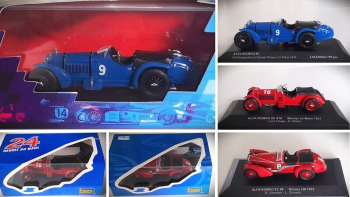 Diecast Model Le Mans Winning Alfa Romeo - IXO 1:43
