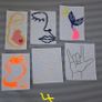 Hand made cross stitching pieces Image 4