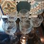 Set of 4 crystal desert glasses Image 6