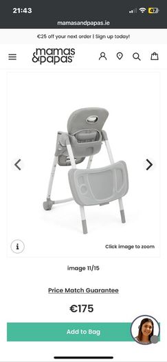 Joie highchair