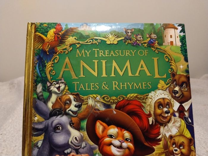 My Treasury Of Animal Stories & Rhymes Hardback Book