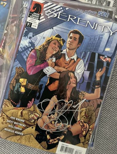Summer Glau Serenity Better Days #3 Signed/autograph Comic