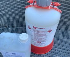 Tap cleaning bottle and Couplers