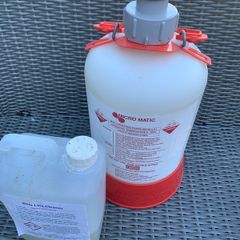 Tap cleaning bottle and Couplers