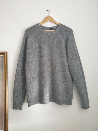Theory Wool Blend Knitted Jumper Size Large