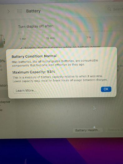 MacBook Air M1 - Display issue