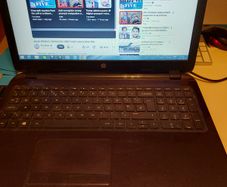 HP 15.6 inch Laptop, AMD A8-6410 APU with AMD Radeon R5 Graphics, 8GB Ram, 1 Terrabyte HDD, Windows 8, Chrome, VLC
