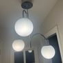ceiling lights x3  2 used one brand new in the box Image 2