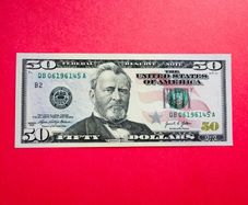 United States  (usa )   50 Dollars   2021 Ulysses  S Grant Letter (  B 2 )   NEW  YORK   ( Uncirculated ) .