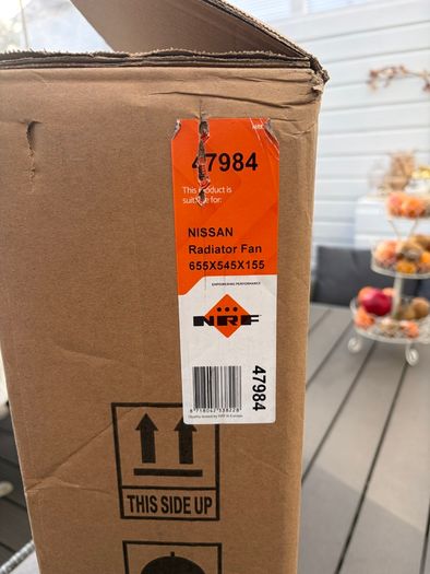 Nissan cooling fan