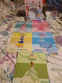 Disney children hardcover books set bundle My favourite princess tales x 5 folder