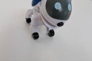 Paw Patrol Robo-Dog Mission 2" Action Figure Robot White Dog Spin Master Rare