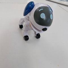 Paw Patrol Robo-Dog Mission 2" Action Figure Robot White Dog Spin Master Rare