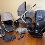 Full Uppababy Vista v2 with Cybex car seat and isofix Image 2
