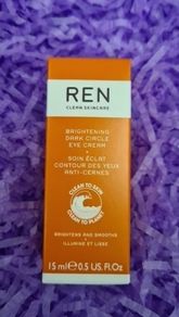 RRP 57e REN Brightening Dark Circle Eye Cream 15ml. See my other luxury skincare and haircare products by clicking buysell151