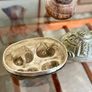 Vintage Cambodian Silvered Elephant Trinket Box Khmer Betel Nut Box Image 7