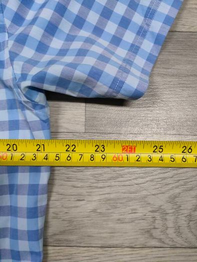 Gant Button Down Check Short Sleeve Shirt Mens Medium