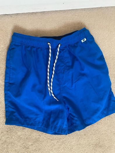 Next Boys Cobalt Blue Swim Shorts - Age 10 Years