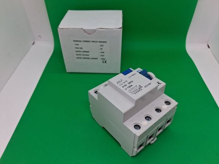 Postage - 3 x Circuit Breakers 125A 100mA 4P 230v - 415v