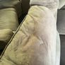 Beige corner recliner manual recliner sofa Image 7