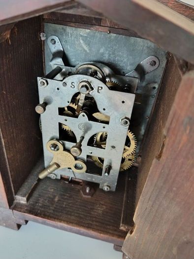 Antique German Badische Mantel Clock