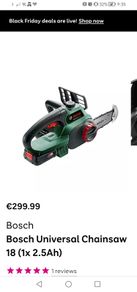 Bosch, battery chainsaw,