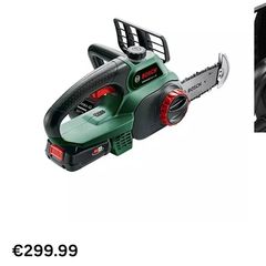 Bosch, battery chainsaw,