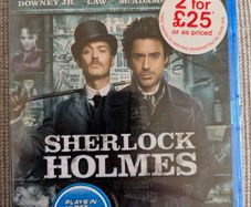 Sherlock Holmes Blu-ray Robert Downey Jr Jude Law - New Sealed