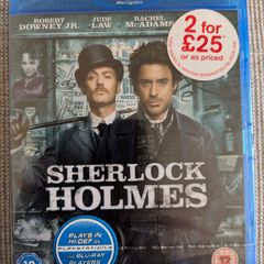 Sherlock Holmes Blu-ray Robert Downey Jr Jude Law - New Sealed