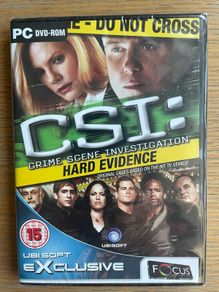 Sealed PC Game. Crime Scene Investigation (CSI)