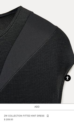 Zara Fitted Knit Dress