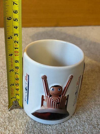 Vintage Stilnoct Zolpidem Pharma Mug 3D Embossed Sleep Medicine Advertising Promo