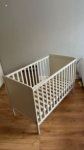 Baby Cot / Crib, Baby Elegance Elle, Stone (120x60cm)