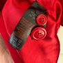 Ladies red wool coat Image 2