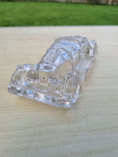 Vintage glass model Mercedes SSK