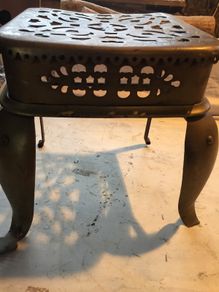 Antique Footman Fireplace Trivet/stool
