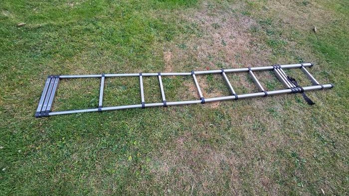 Stainless 5M Telescopic Step Ladder