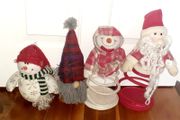 4 Christmas decorations