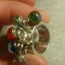 Original Sterling Silver Ring and Crystals Image 8