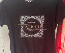 Black J'adore Pep&Co top size UK16/18 EU44/46 Postage included