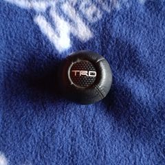 Genuine TRD Performance Shift Knob (White Lettering)