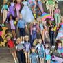 Barbie dolls with babies and dogs Image 3