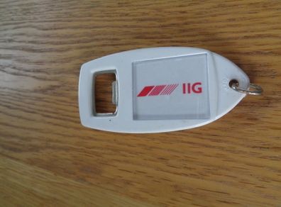 IIG Key Ring and Bottle Opener for Sale