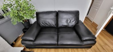 2 seater leather sofa