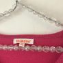Bluezoo sparkly pink cardigan age  5/6 Image 3